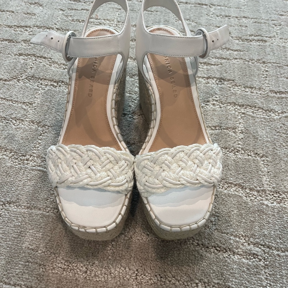 Veronica Beard Platform wedge sandals